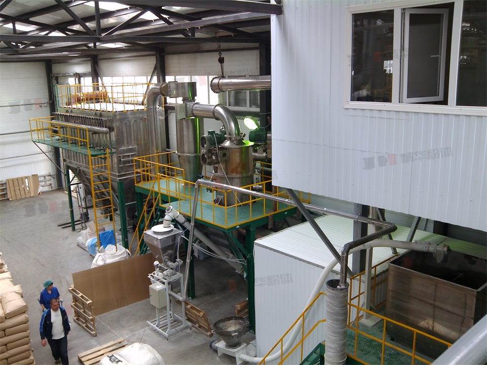 豌豆超微粉碎分級機系統(tǒng)--俄羅斯