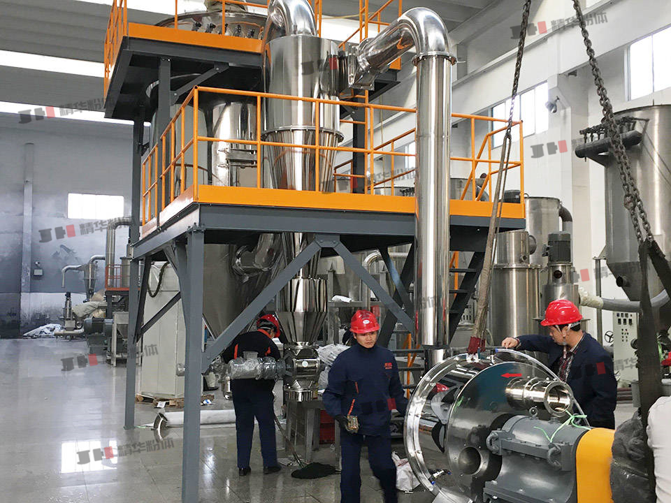 豆粕超微粉碎分級機系統--墨西哥