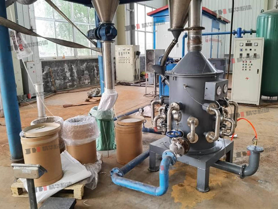 鐵粉氣流球化整形機(jī)--湖北某公司